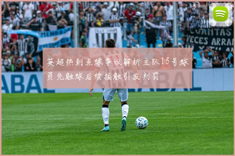 英超热刺点球争议解析主队15号球员先触球后续接触引发判罚